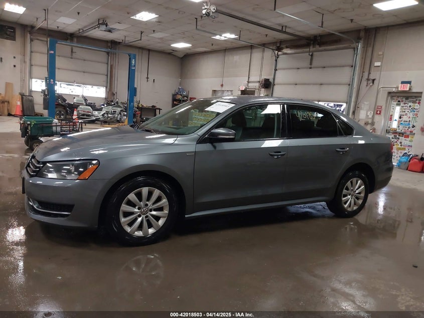 2015 VOLKSWAGEN PASSAT VIN: 1VWAT7A39FC040496