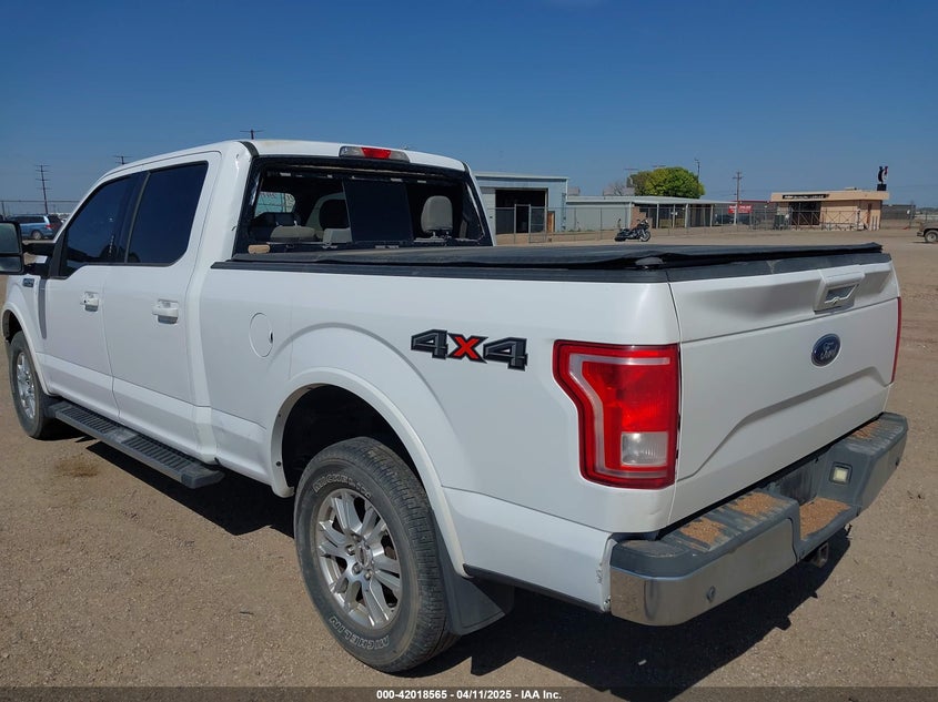 2015 FORD F-150 VIN: 1FTFW1EG0FKD00543