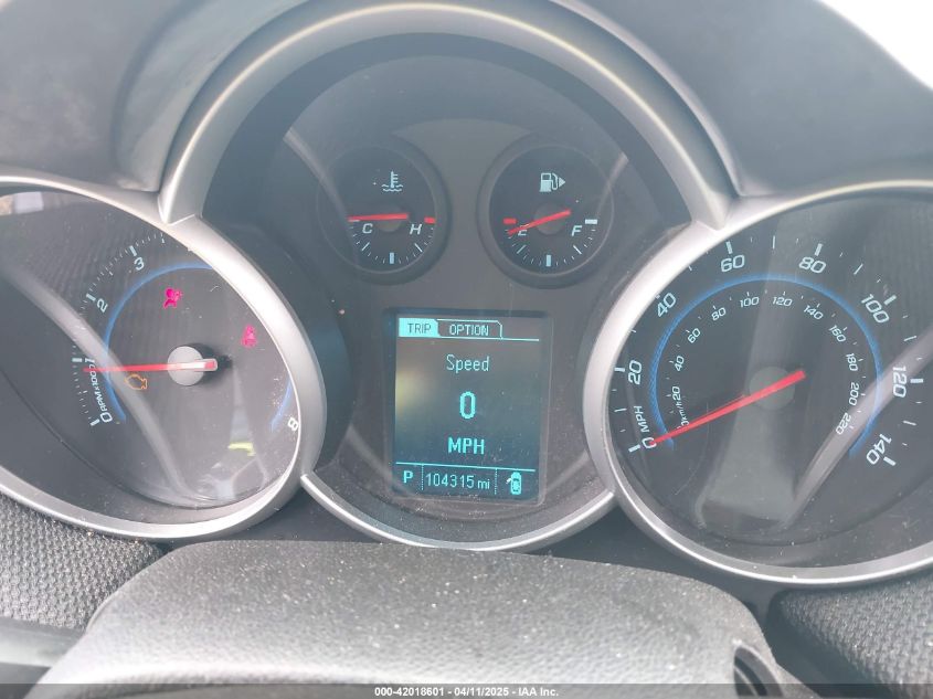 2014 Chevrolet Cruze 1Lt Auto VIN: 1G1PC5SB2E7172331 Lot: 42018601