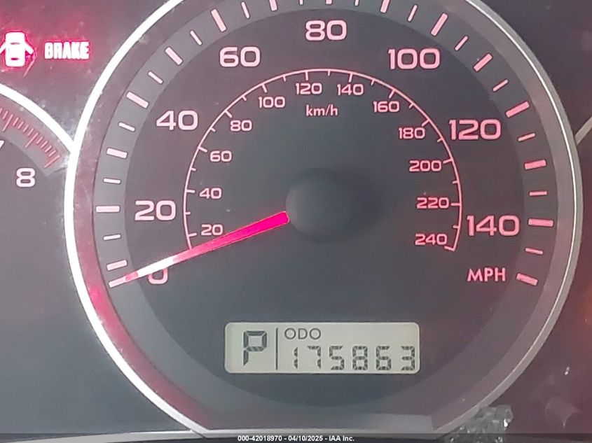 2009 Subaru Impreza 2.5I VIN: JF1GE60619H506271 Lot: 42018970