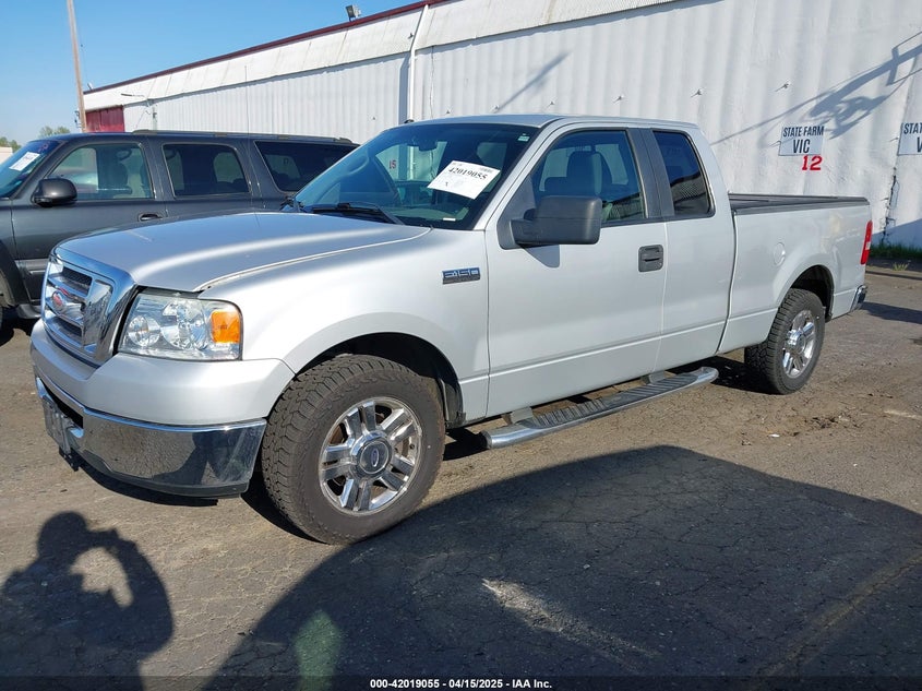 2008 FORD F-150 VIN: 1FTPX12548FB83615