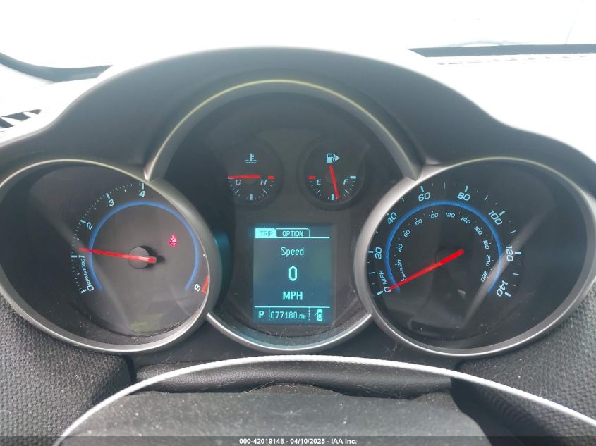 2014 Chevrolet Cruze 1Lt Auto VIN: 1G1PC5SB1E7444562 Lot: 42019148