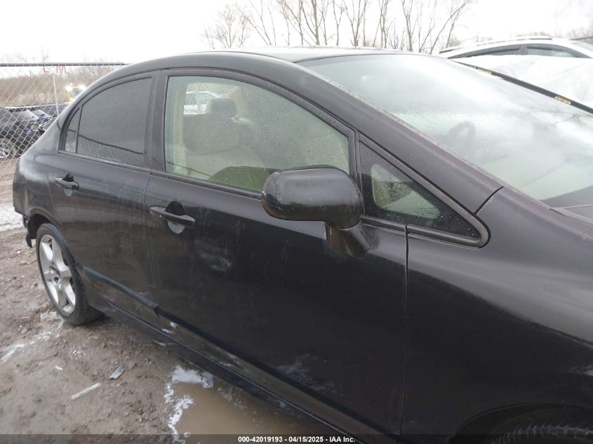 2006 Honda Civic VIN: 18GFA16536L047614 Lot: 42019193