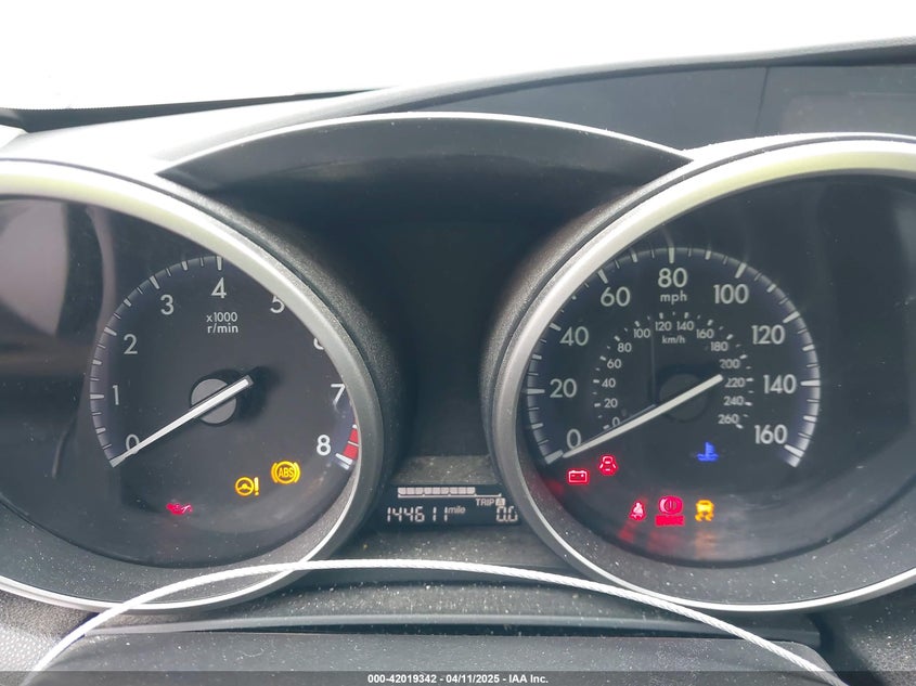 2012 MAZDA MAZDA3 VIN: JM1BL1UF0C1640650