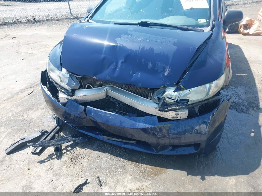 2010 Honda Civic Vp VIN: 2HGFA1F36AHF72977 Lot: 42019429