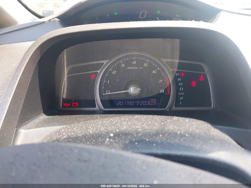 2010 Honda Civic Vp VIN: 2HGFA1F36AHF72977 Lot: 42019429