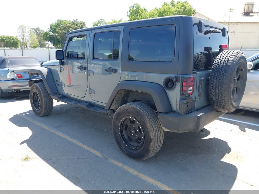 2014 JEEP WRANGLER UNLIMITED VIN: 1C4BJWDG8EL314176