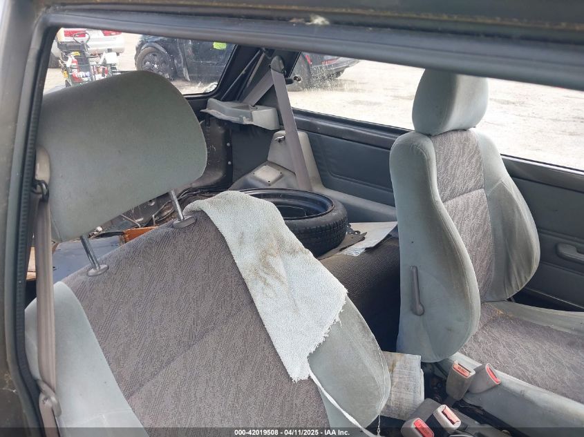 1989 Subaru Justy Dl VIN: JF1KA72A5KB714272 Lot: 42019508