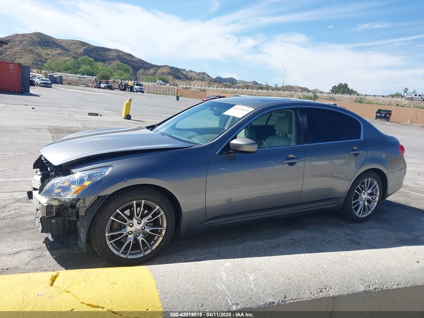 2012 INFINITI G37 VIN: JN1CV6AP3CM624002