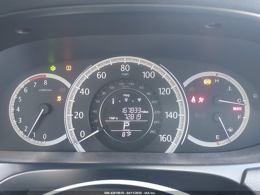 2013 HONDA ACCORD VIN: 1HGCR2F39DA152229