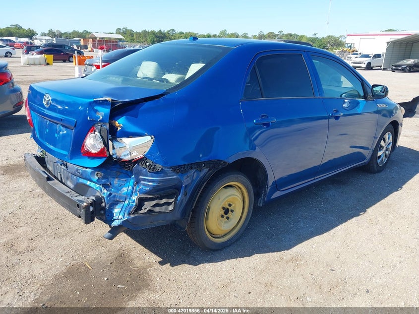 2009 TOYOTA COROLLA VIN: JTDBL40E999021523