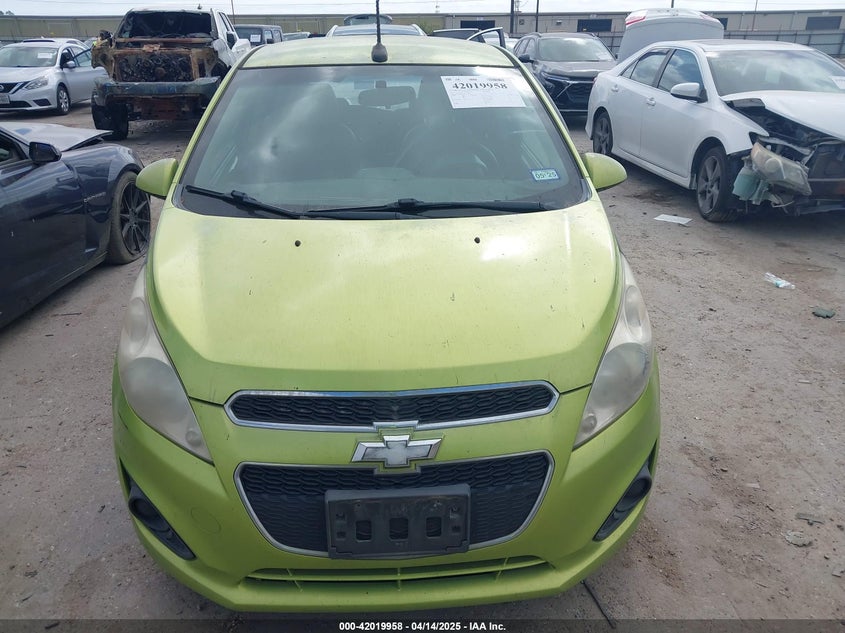 2013 CHEVROLET SPARK VIN: KL8CB6S92DC510692