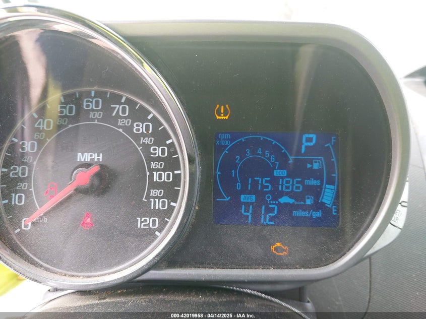 2013 CHEVROLET SPARK VIN: KL8CB6S92DC510692