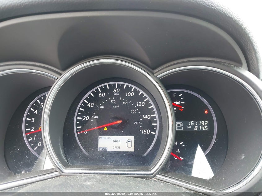 2012 NISSAN MURANO VIN: JN8AZ1MU5CW114658