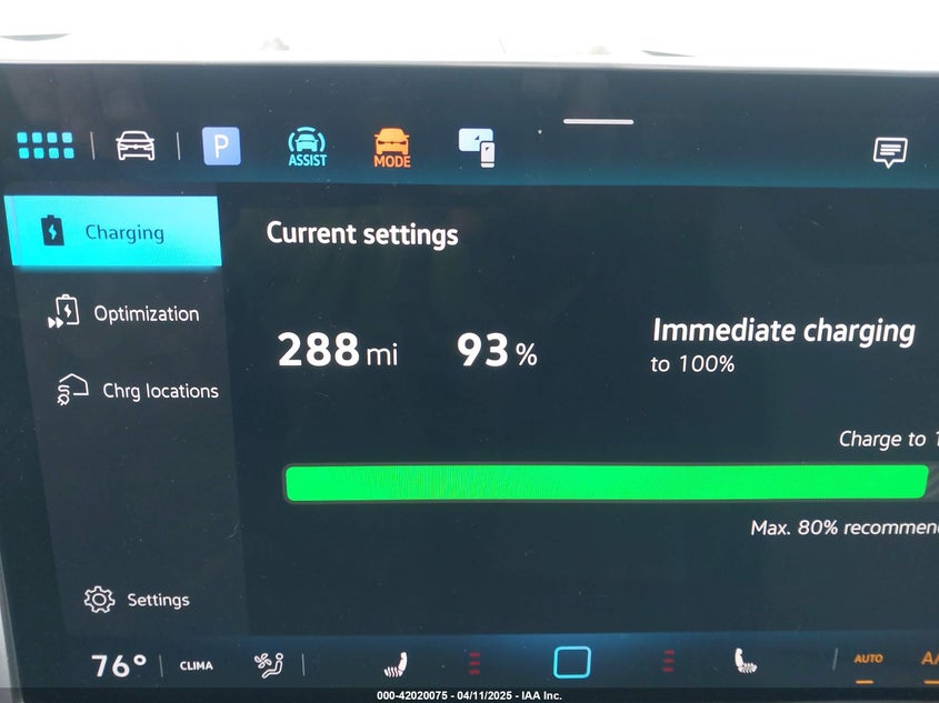 2024 Volkswagen Id.4 Awd Pro VIN: 1V2DSPE88RC002771 Lot: 42020075