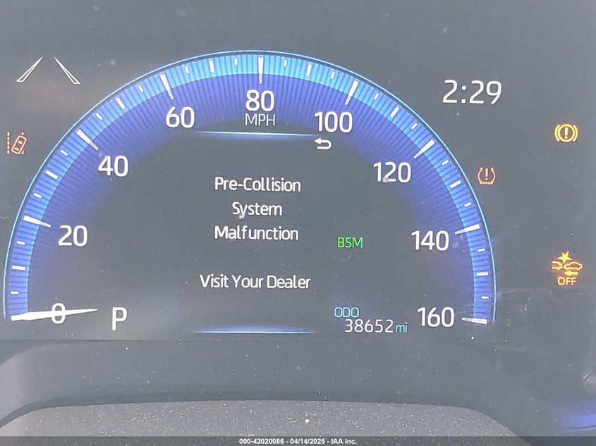 Auction sale of the 2020 TOYOTA COROLLA , vin: JTDT4RCE2LJ041435, lot number: 42020086