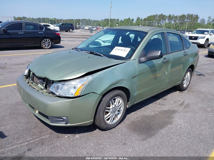 2008 FORD FOCUS VIN: 1FAHP35N98W252459