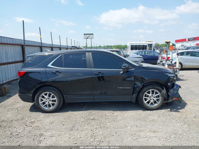 2022 CHEVROLET EQUINOX FWD LT - 3GNAXKEV3NL281177