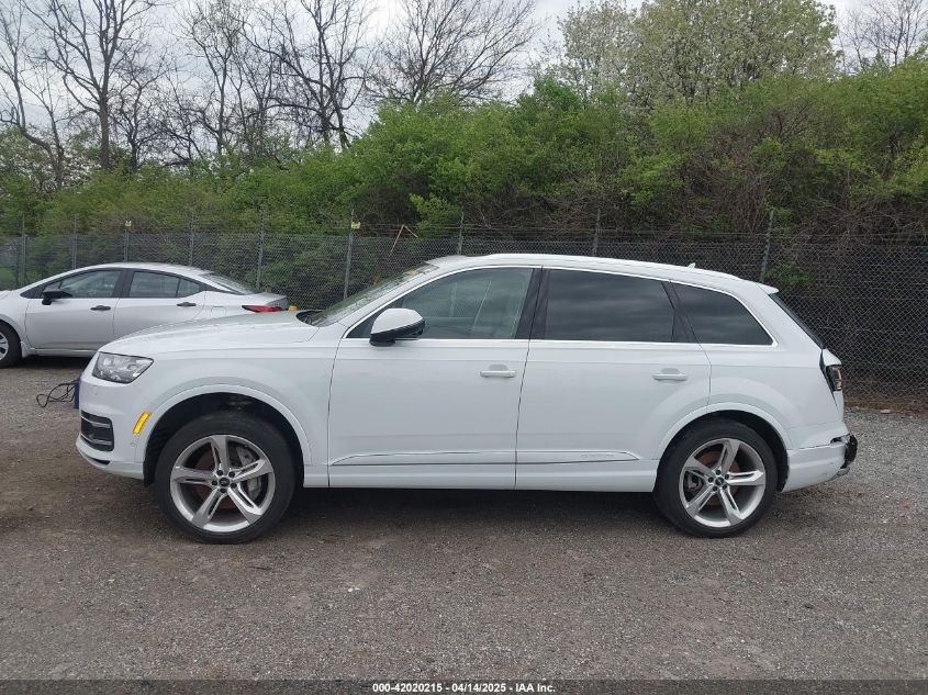 2019 Audi Q7 55 Premium VIN: WA1VAAF77KD033998 Lot: 42020215