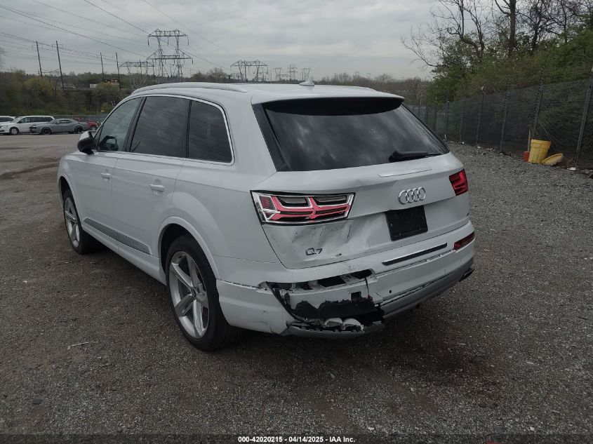 2019 Audi Q7 55 Premium VIN: WA1VAAF77KD033998 Lot: 42020215