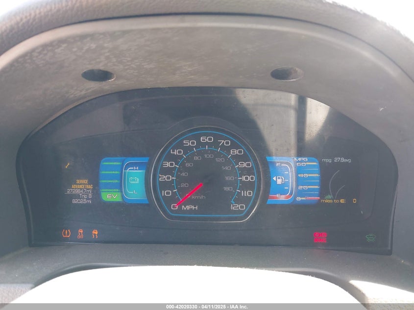 2010 FORD FUSION HYBRID VIN: 3FADP0L32AR371980