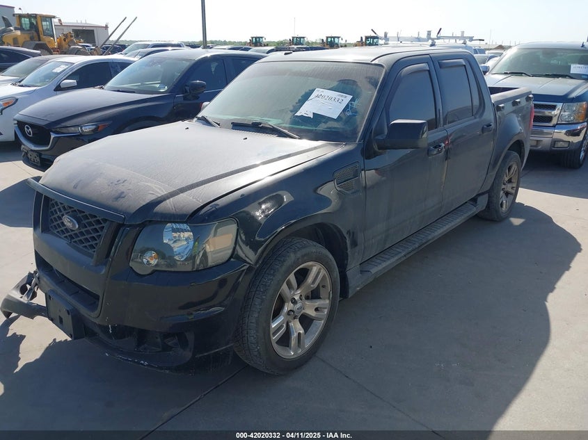 2010 FORD EXPLORER SPORT TRAC VIN: 1FMEU2D88AUA51452
