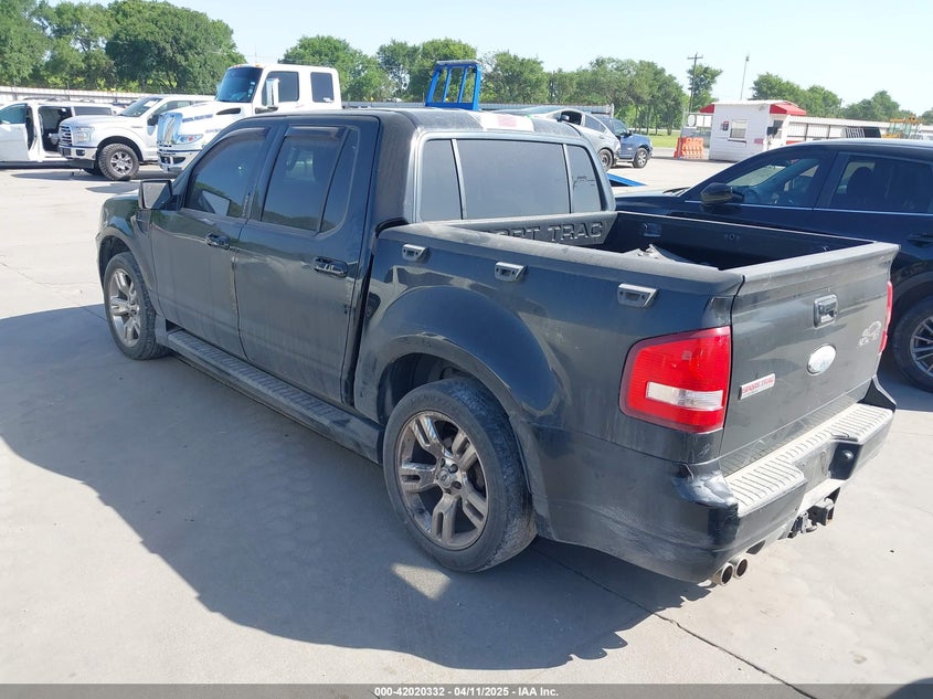 2010 FORD EXPLORER SPORT TRAC VIN: 1FMEU2D88AUA51452