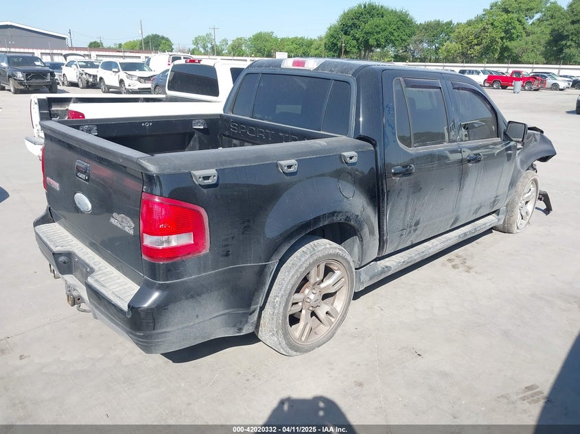 2010 FORD EXPLORER SPORT TRAC VIN: 1FMEU2D88AUA51452