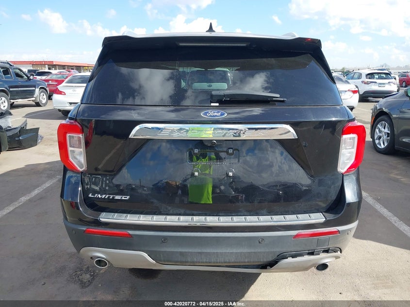 2022 FORD EXPLORER LIMITED - 1FMSK7FH5NGA89311