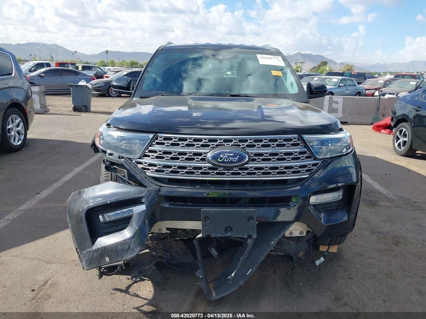 2022 FORD EXPLORER LIMITED - 1FMSK7FH5NGA89311