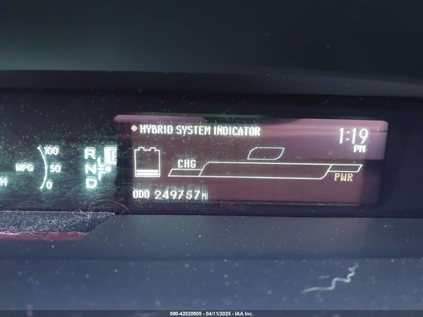 2011 Toyota Prius Two VIN: JTDKN3DU5B1428183 Lot: 42020909