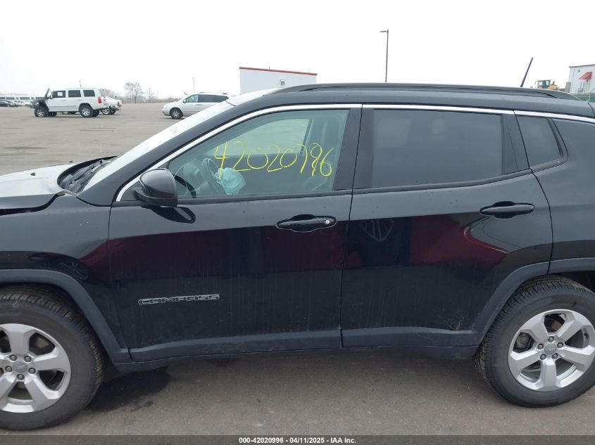 2018 Jeep Compass Latitude 4X4 VIN: 3C4NJDBB9JT202297 Lot: 42020996