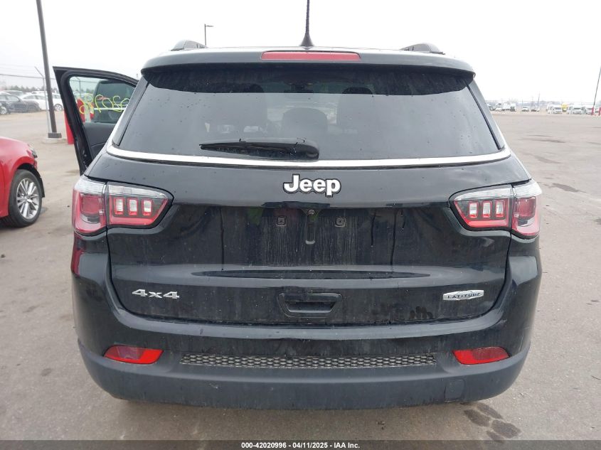 2018 Jeep Compass Latitude 4X4 VIN: 3C4NJDBB9JT202297 Lot: 42020996