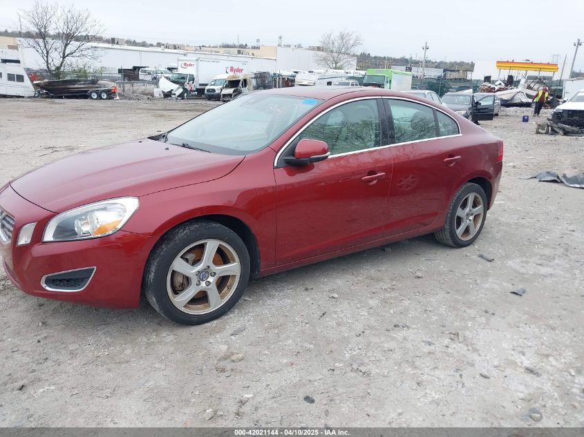 2012 Volvo S60 T5 VIN: YV1622FS6C2079928 Lot: 42021144