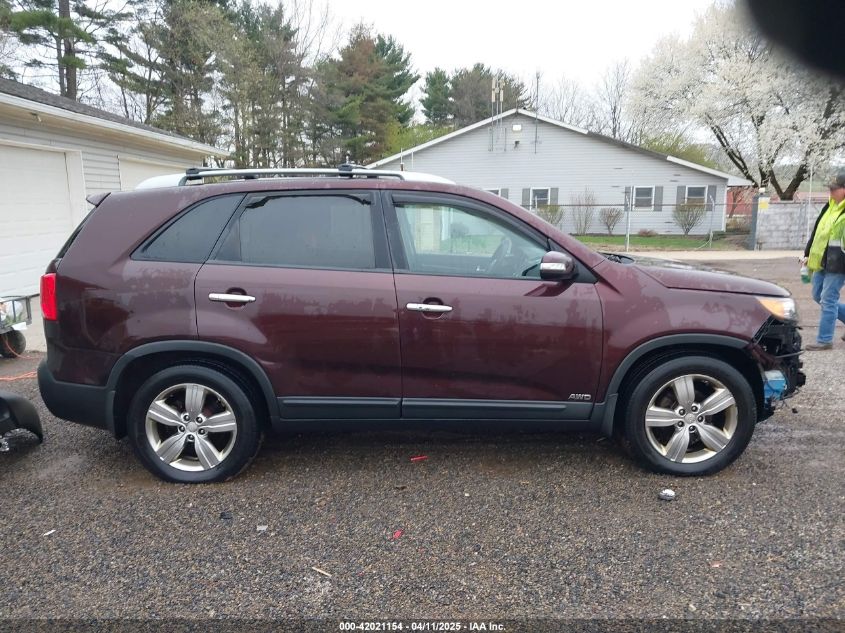 2012 Kia Sorento Ex V6 VIN: 5XYKUDA28CG254798 Lot: 42021154