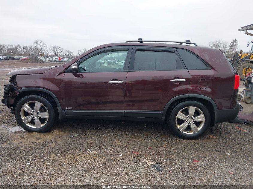 2012 Kia Sorento Ex V6 VIN: 5XYKUDA28CG254798 Lot: 42021154