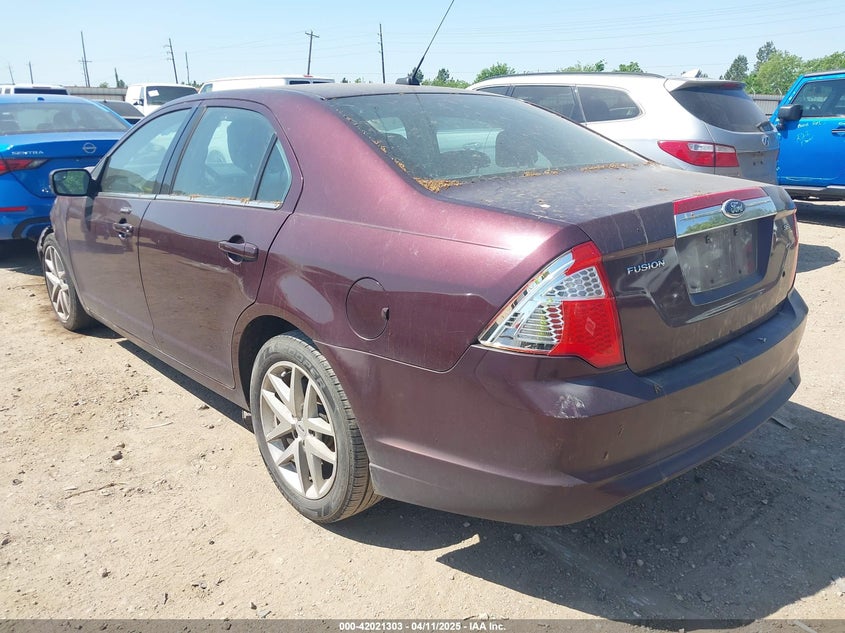 2012 FORD FUSION VIN: 3FAHP0JA4CR310832