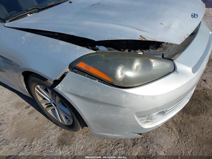 2008 Hyundai Tiburon Gs VIN: KMHHM66D98U292591 Lot: 42021445