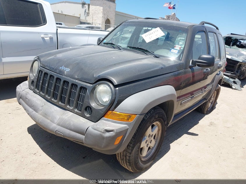 2006 Jeep Liberty Sport brown suv gasoline 1J4GK48KX6W153085 photo #3