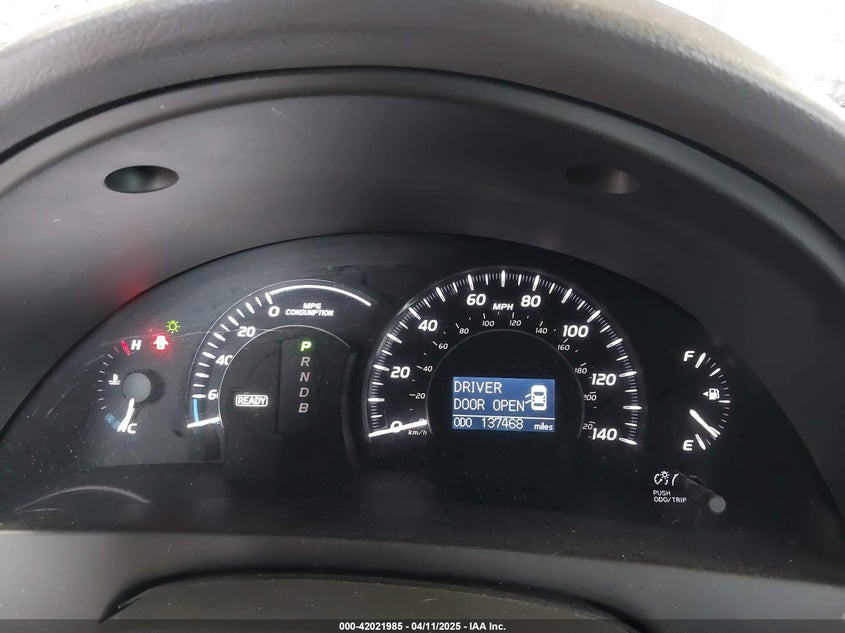 2009 TOYOTA CAMRY HYBRID VIN: 4T1BB46K09U090657