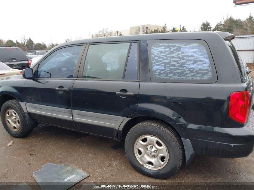 2004 Honda Pilot Lx VIN: 2HKYF18194H614848 Lot: 42022016