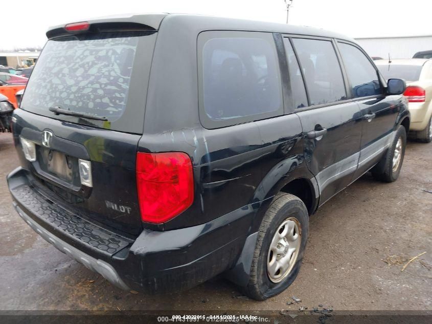 2004 Honda Pilot Lx VIN: 2HKYF18194H614848 Lot: 42022016