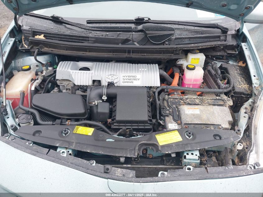 2012 Toyota Prius Two VIN: JTDKN3DU4C5398328 Lot: 42022277