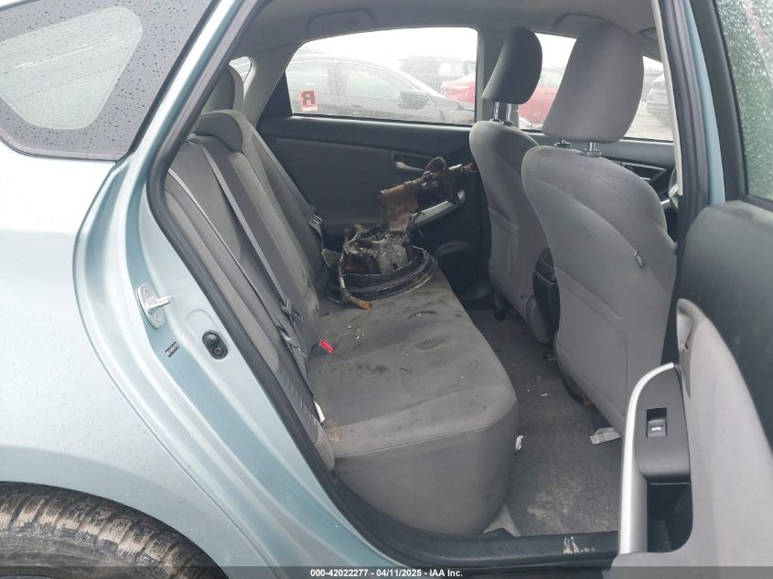 2012 Toyota Prius Two VIN: JTDKN3DU4C5398328 Lot: 42022277