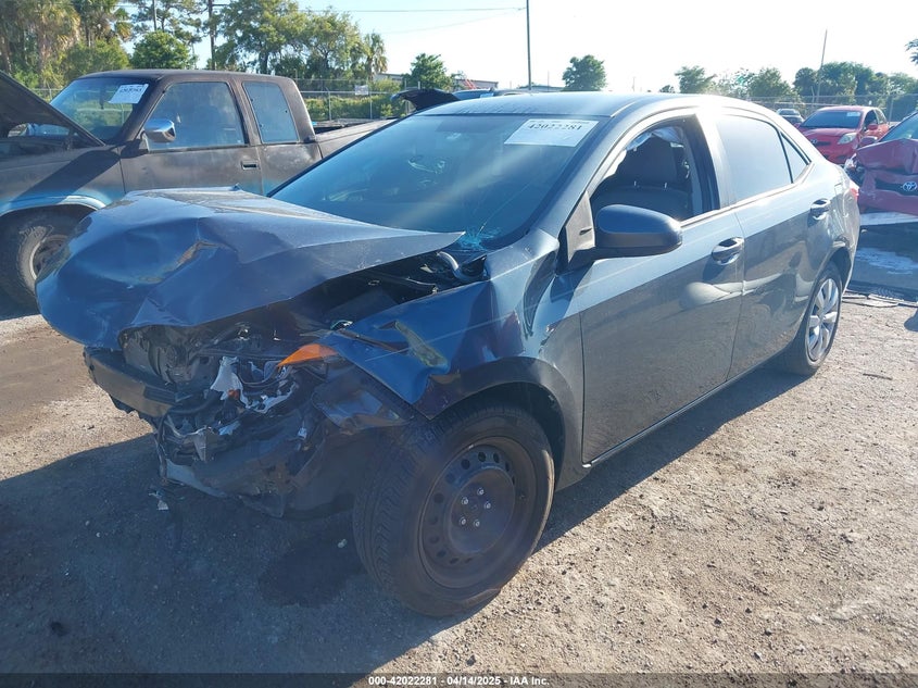 2016 TOYOTA COROLLA VIN: 2T1BURHE1GC644544