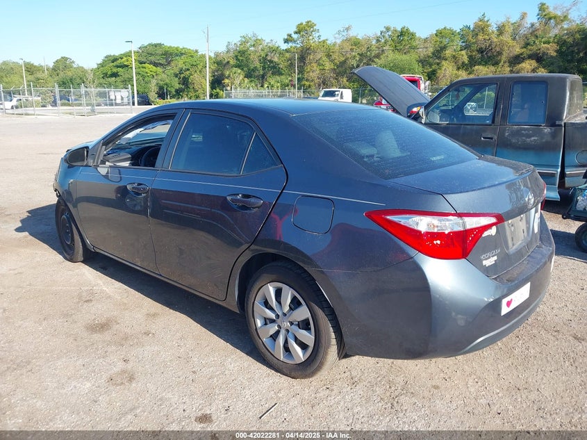 2016 TOYOTA COROLLA VIN: 2T1BURHE1GC644544