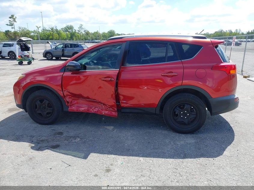 2014 TOYOTA RAV4 LE - JTMZFREV4EJ005203