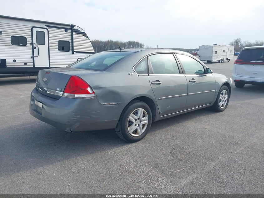 2007 CHEVROLET IMPALA VIN: 2G1WB58K679232862