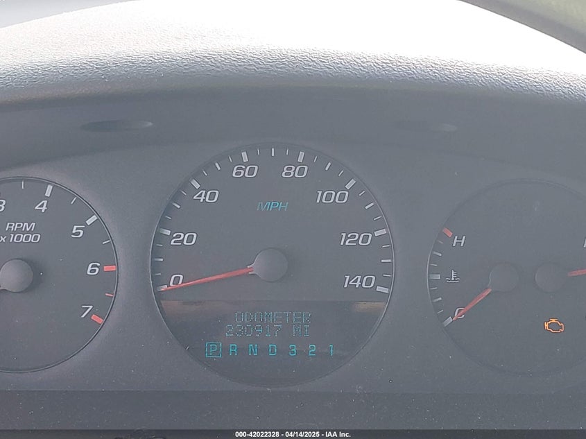 2007 CHEVROLET IMPALA VIN: 2G1WB58K679232862