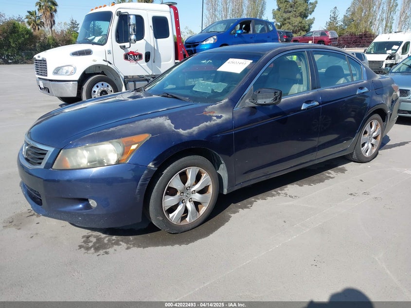 2008 HONDA ACCORD VIN: 1HGCP36848A024588